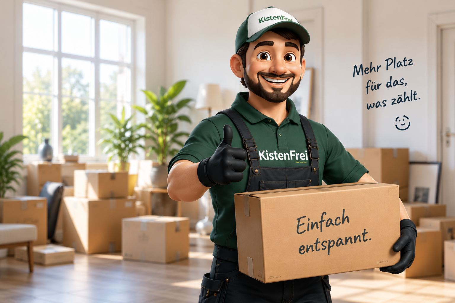 KistenFrei bei einer Räumung